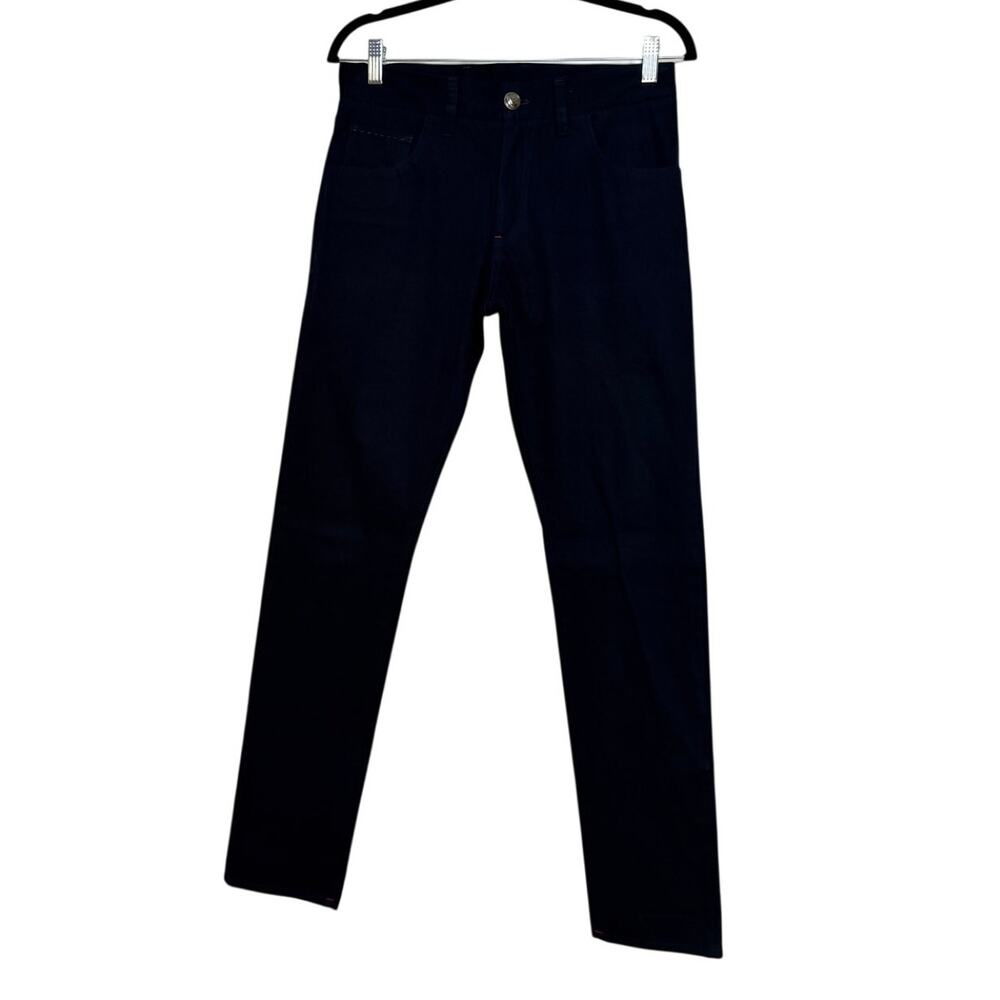 Isaia Like New Men's Cotton Blue Pants